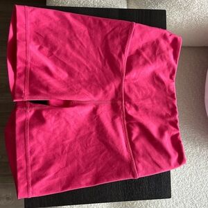 Yogalicious Women's Athletic Shorts - Bright Pink